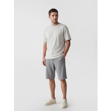 LC Waikiki Lcwaıkıkı Classic Gri Regular Fit Erkek Şort