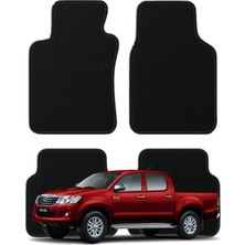 Toyota Hilux 8. Nesil (2015 Sonrası) Özel Kesim Tam Uyumlu Lüx Oto Halı Paspas , Toyota Paspas , Toyota Hilux Paspas , Hilüx Paspas