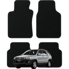 Kia Sportage 2. Nesil (2005-2010) Özel Kesim Tam Uyumlu Lüx Oto Halı Paspas Kia Sportage Paspas , Kia Sportage Halı Paspas