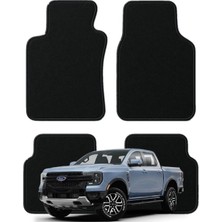 Ford Ranger 4. Nesil (2022 Sonrası) Tam Uyumlu Lüx Oto Halı Paspas Ford Paspas , Ford Halı Paspas , Ford Ranger Paspas