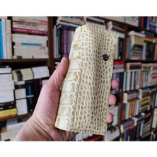 Mahfuz Crazy Gerçek Deri Tamamen El Emeği Özel Kalemleriniz Için Kalemlik Kalemkutu (8*18CM ) DAK243