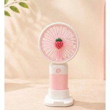 Mini Şarjlı El Fanı 3 Kademeli Mini El Fanı