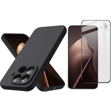 Coolacs Xiaomi Mi 15T Pro Uyumlu Içi Kadife Lansman Kılıf ve 5d Tam Kaplayan Cam Ekran Koruyucu