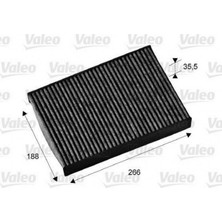 Valeo Almparca Polen Filtresi P508 1.6VTİ-1.6HDİ-2.0HDİ-2.2HDİ 2011 - Karbonlu