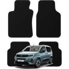 Opel Combo E Kasa (2018 Sonrası) Özel Kesim Tam Uyumlu Lüx Oto Halı Paspas , Opel Paspas , Opel Combo Paspas