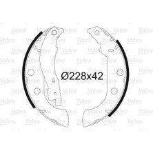 Valeo Almparca Arka Pabuç Balata Xsara 1.4hdi 1.6 1.8 1.5d 98-05 306 1.6 1.8 94-01 405 92-95 GS8657 228X42