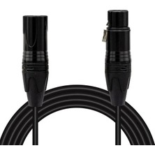 Magicvoice LD381 2 Metre Canon Xlr Dişi - Canon Xlr Erkek Stereo Plastik Jak Mikrofon Ses Kablosu