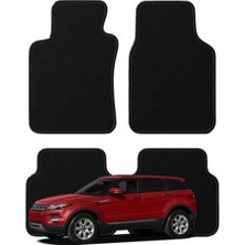 Land Rover Range Rover Evoque 1. Nesil (2011-2018) Özel Kesim Tam Uyumlu Lüx Oto Halı Paspas , Range Rover Paspas , Range Rover Evoque Paspas