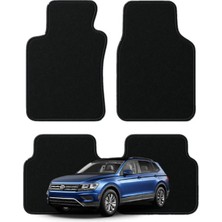 Volkswagen Tiguan 2.nesil (2016-2024) Özel Kesim Tam Uyumlu Lüx Oto Halı Paspas , Volkswagen Paspas , Volkswagen Tiguan Paspas , Vw Tiguan Paspas