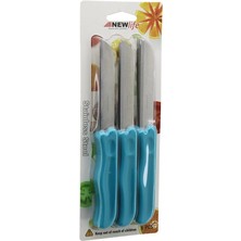 MiraLive 6pcs  Meyve  Bıçak  Renkli Plastik Saplı (4887)