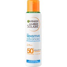 Ambre Solaire Garnier Ambre Solarie Hipoalerjenik Koruyucu Güneş Misti Spf 50+ 150 ml