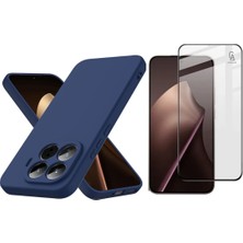 Coolacs Xiaomi Mi 15T Pro Uyumlu Içi Kadife Lansman Kılıf ve 5d Tam Kaplayan Cam Ekran Koruyucu