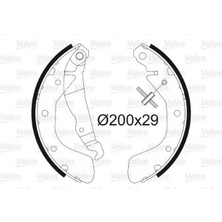 Valeo Almparca Arka Pabuç Balata Corsa B 3.93-9.00 Corsa C 00-12.09 Tigra 1.4 1.6 94-00 Astra F 92-9.98