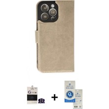 Pileli Store Pilelistore™ iPhone 14 Pro Max Kılıf Siluet Işık Serisi - Şeffaf Royal Nano Ekran Koruyucu + Bilvis Titan Kamera Lens - Dnmr