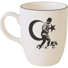Keramika Atatürk Dekorlu Kupa 355 ml 2 Adet
