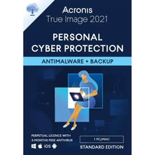 Acronis Backup 2021 | Profesyonel Veri Koruma Yazılımı | Süresiz Lisans
