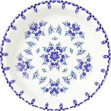 Güral Porselen Azulejos Pasta Tabak 19 cm 2 Adet