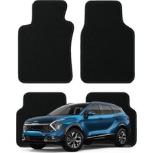 Kia Sportage 5. Nesil (2021 Sonrası) Özel Kesim Tam Uyumlu Lüx Oto Halı Paspas Kia Sportage Paspas , Kia Sportage Halı Paspas