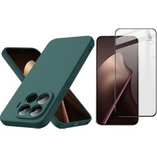 Coolacs Xiaomi Mi 15T Pro Uyumlu Içi Kadife Lansman Kılıf ve 5d Tam Kaplayan Cam Ekran Koruyucu