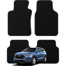 Hyundai Tucson 3. Nesil (2015-2021) Özel Kesim Tam Uyumlu Lüx Oto Halı Paspas Hyundai Tucson Paspas , Hyundai Tucson Halı Paspas