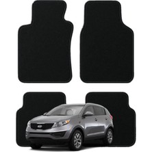 Kia Sportage 3. Nesil (2010-2015) Özel Kesim Tam Uyumlu Lüx Oto Halı Paspas Kia Sportage Paspas , Kia Sportage Halı Paspas