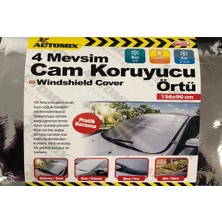 Depo Garaj Oto Ön Cam Koruyucu Örtü Güçlü Koruma (156*90 Cm)