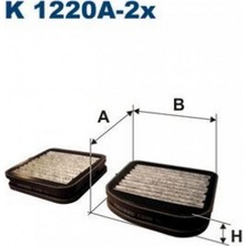Filtron Almparca Kabin Filtresi Takimi Mercedes W210 S210 W220 C215 Karbonlu