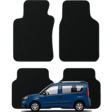 Fiat Doblo 2. Nesil 2. Kasa (2015-2021) Özel Kesim Tam Uyumlu Lüx Oto Halı Paspas , Fiat Paspas , Fiat Doblo Paspas , Fiat Doblo Halı Paspas