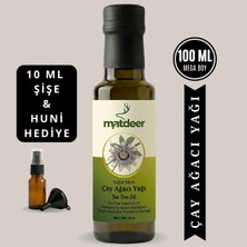 Matdeer 100 ml Çay Ağacı Yağı - Akne Gözenek ve Leke Karşıtı Cilt Bakım Yağı - %100 Saf