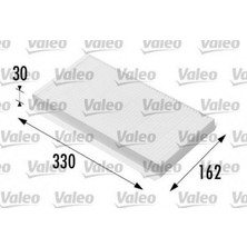Valeo Almparca Polen Filtresi Corsa C 00-06COMBO C 01-10 Vectra C 02- Tigra 04- Signum 03-