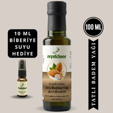 Matdeer 100 ml Tatlı Badem Yağı Soğuk Sıkım - %100 Saf ve Doğal