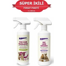 Purrion Natura Kum Kabı Temizleyici ve Pet Leke Çıkarıcı Süper 2'li Fırsat Paketi (2 x 450 Ml)