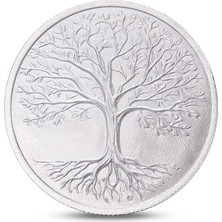 Agakulche Hayat Ağacı Gümüş Sikke Coin