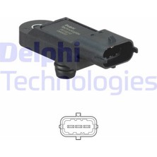 Delphi Almparca Basinç Kaptörü Map Sensörü Renault Clio Iv 12- Captur 13- Megane Iii 09- Kangoo Ii 08- 1.5dci K9K Master Iii 10- 2.3dci Laguna Iii 07-14 Trafic Ii 06- 2.0dci