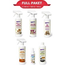 Purrion Natura Doğal Temizlik Için Pet Ürünleri 6'lı Ful Paket