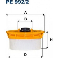 Filtron Almparca Yakit Filtresi Toyota Landcruiser 4.5l 1VD-FTV VDJ200 Dizel D4-D 08-