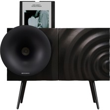Fennessy Kresling I7S Siyah Bluetooth Hoparlörlü 100W Hi-Fi Pikap, Plakçalar