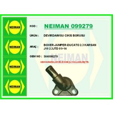 Bescher Almparca Devirdaim Su Çikiş Borusu Boxer-Jumper-Ducato 2.3 Karsan J10 2.3jtd 01-14