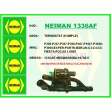 Bescher Almparca Termostat Gövdesi Ford Peugeot FIESTA-COURİER-FOCUS-207-308-PARTNER-C4-C5 07- 1.4-1.5-1.6 Tdci Euro 5