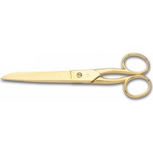 MiraLive Rıza M-173 Açılış Makası No: 8 Inç / 20,32 cm - Altın Kaplama