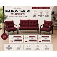Sofmina Kafe, Bahçe, Balkon ve Teraslara Uygun 2-1-1 Içidolu Sünger