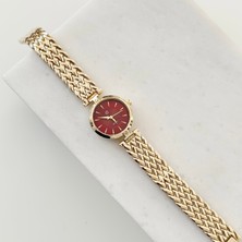 Vesce Atelier Milo Gold Saat Bordo