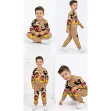 Diji Baby 2-5 Yaş Fare Baskılı Penye Çocuk Takımı