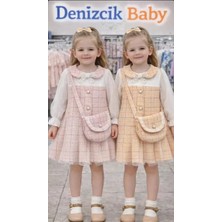 Diji Baby 1-2-3 Yaş Tül Kollu Çantalı Elbise