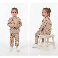 Diji Baby 2-3-4-5 Yaş Ceylan Baskılı Penye Çocuk Takımı