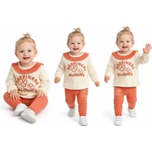 Diji Baby 6/24 Ay Taytlı Fitilli Penye Bebek Takımı