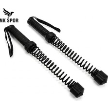 Nk Spor Profesyonel Bükbük Kol Bilek Göğüs Antrenman Yayı 40 cm 800 gr Siyah Egzersiz Çubuğu