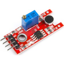 Belirtilmemiş KY-038 Mikrofon Modülü Ses Algılama Sensörü Arduino Raspberry Pi ESP32 Uyumlu