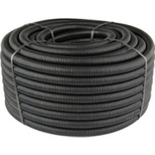 Mutlusan Q14 Plastik Spiral Siyah (100 Metre)
