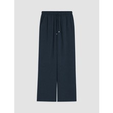 Lcw Vision Lacivert Beli Lastikli Modal Karışımlı Kadın Pantolon
